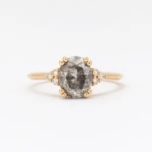 2.10 ct Juno Salt & Pepper Diamond Ring