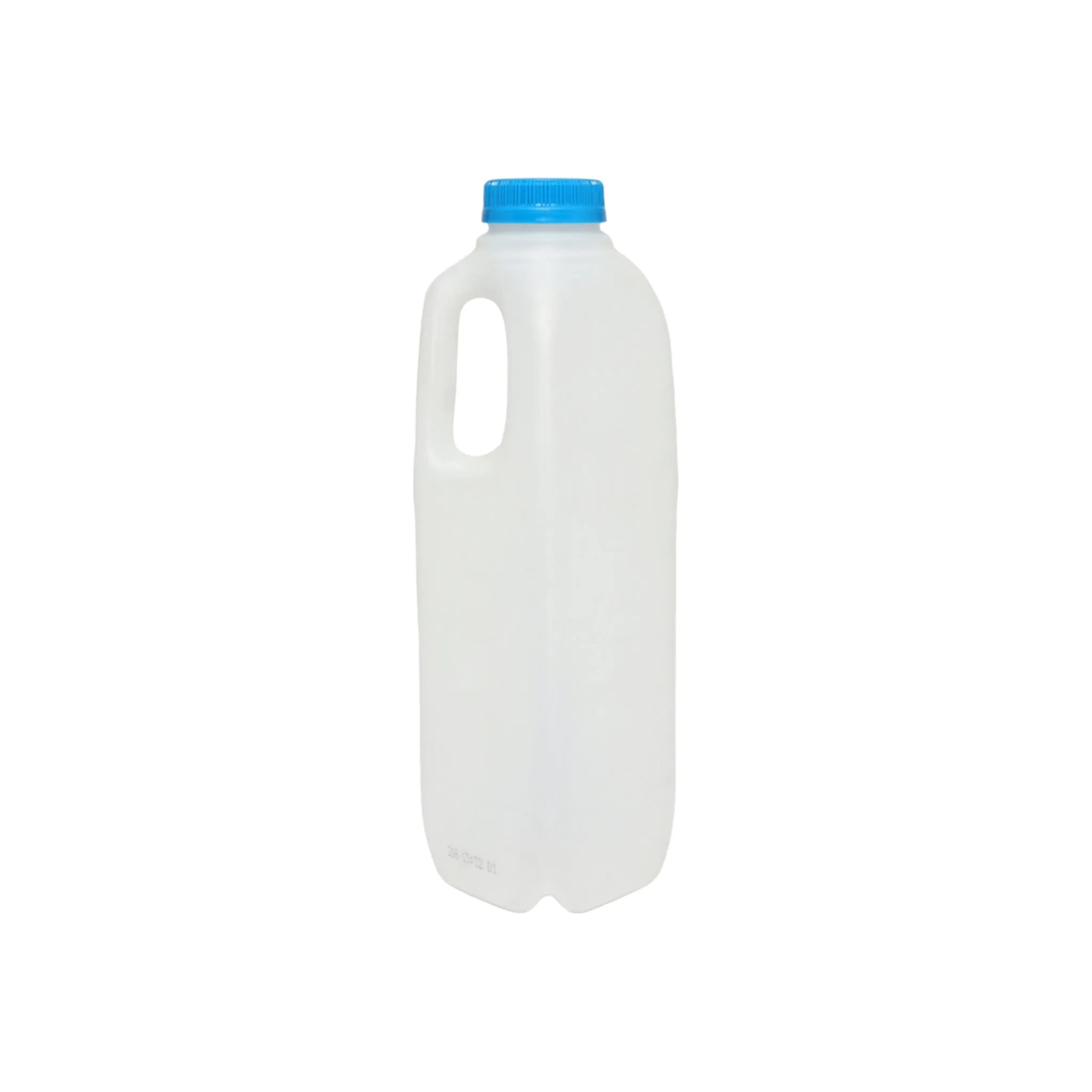 2L Plastic Milk Jug Bottle Natural with Lid