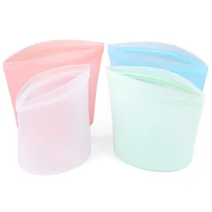 3 pc Set Silicone Storage Bags