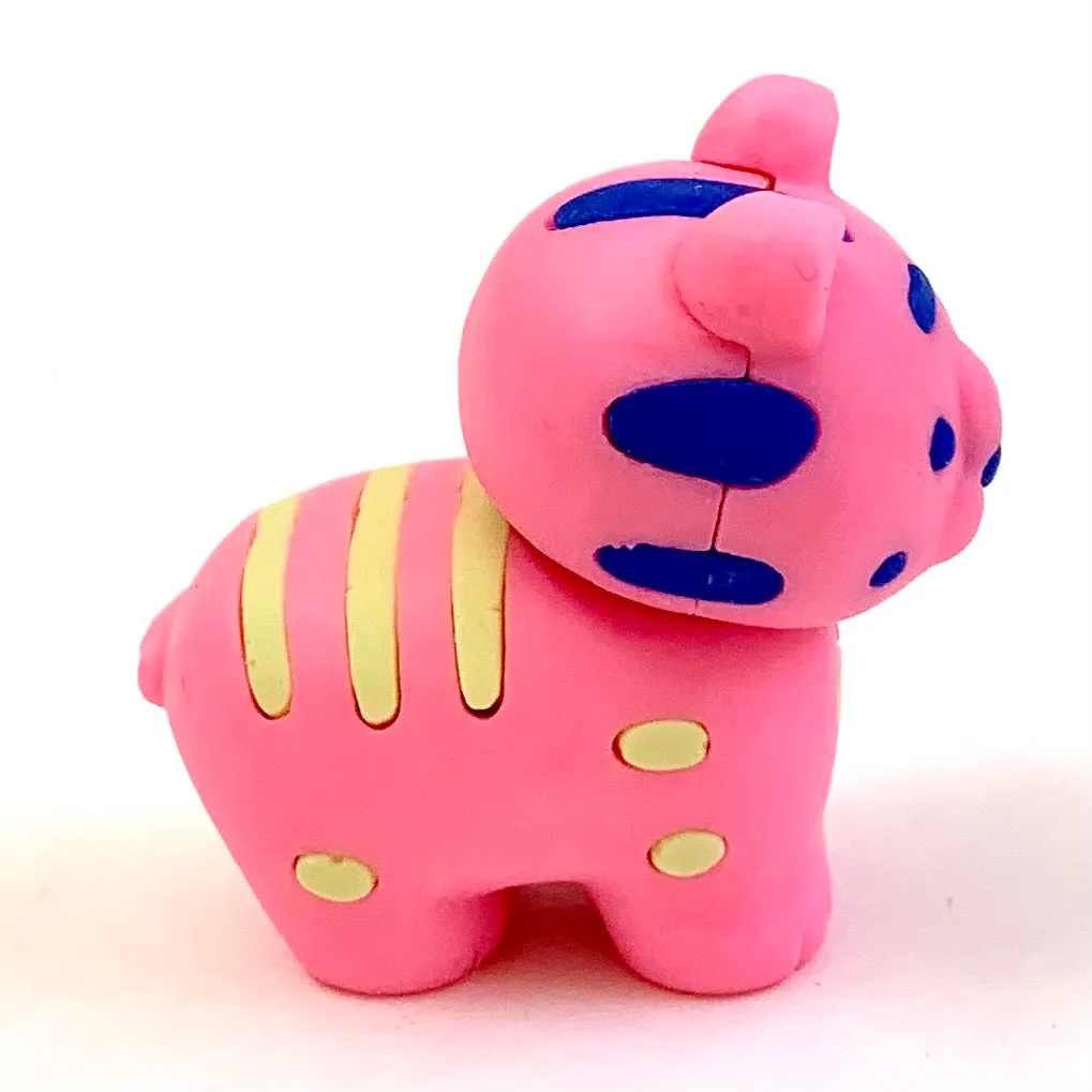 38457 Iwako Colorz Tiger -12 sets of 5 Erasers