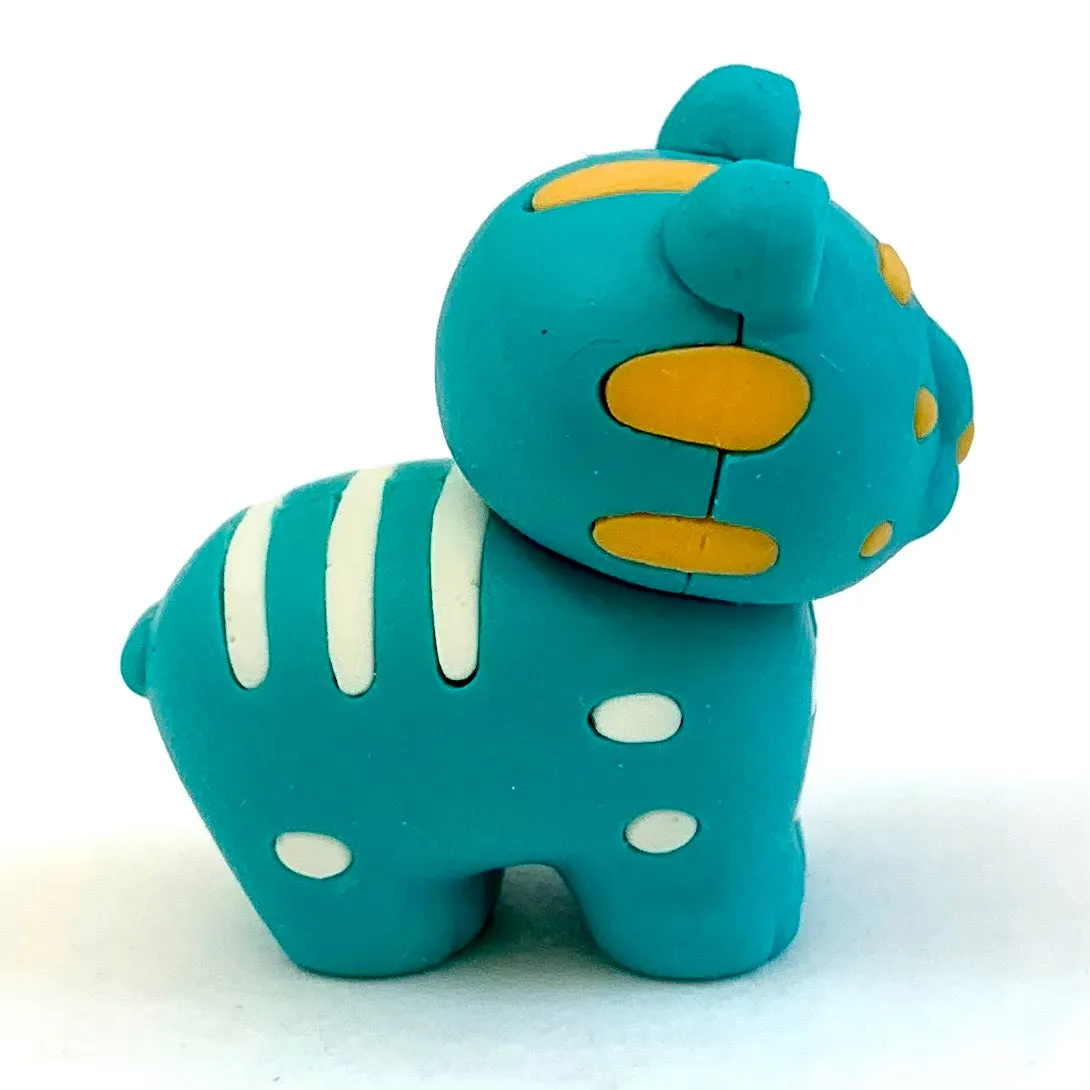 38457 Iwako Colorz Tiger -12 sets of 5 Erasers