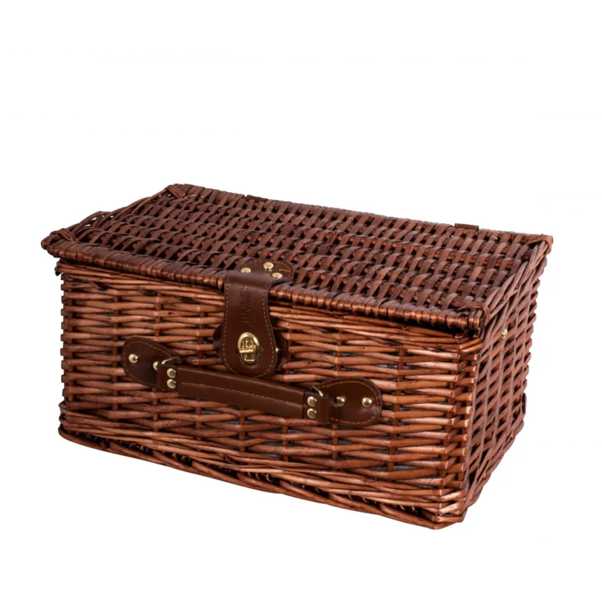 4 Person Wicker Picnic Basket