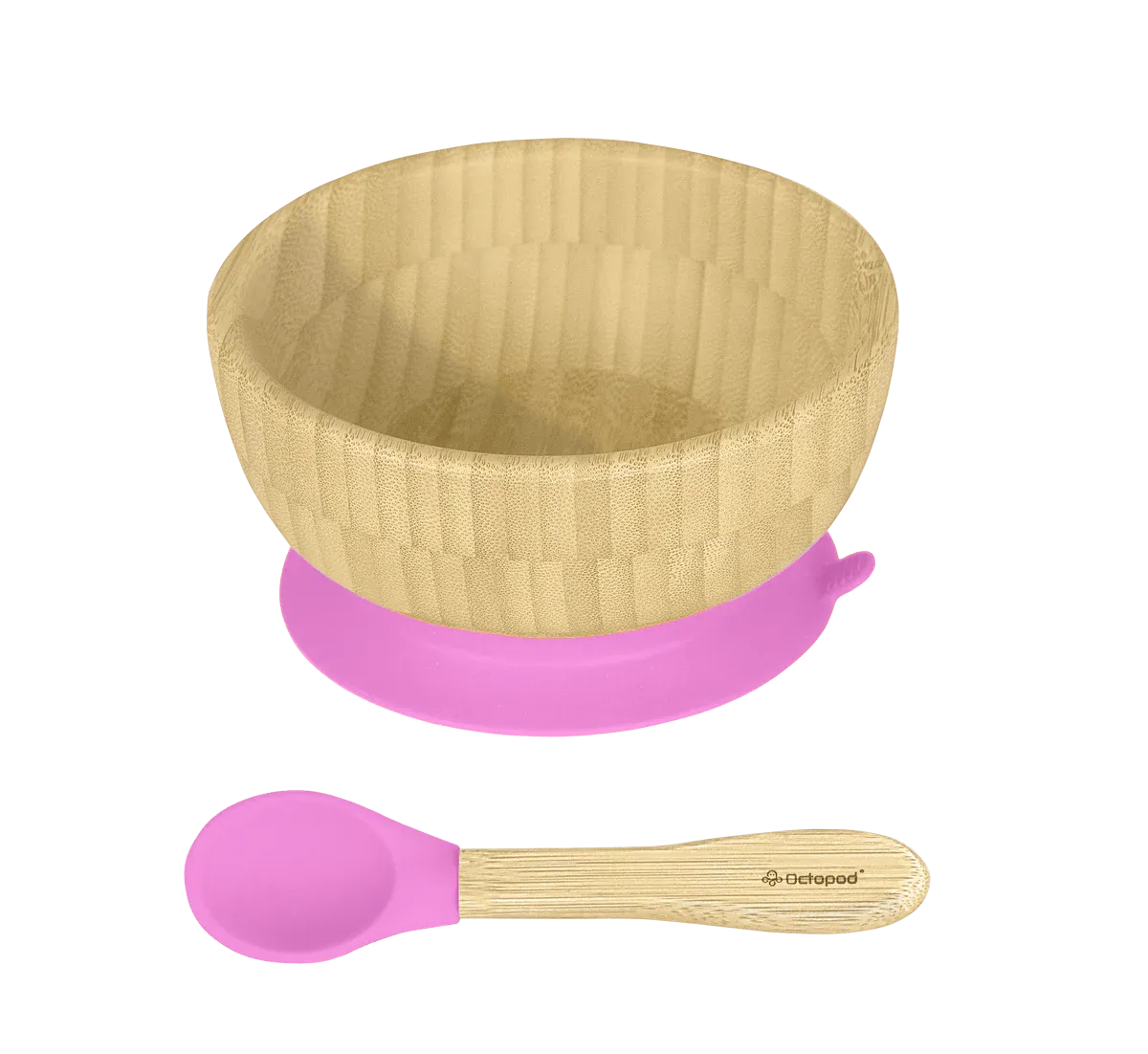 Abiie Bamboo Suction Tableware