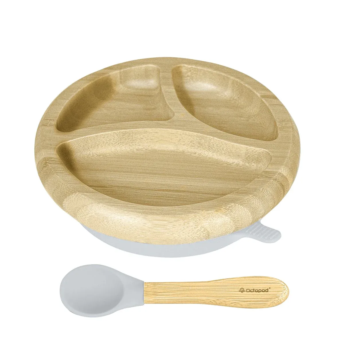 Abiie Bamboo Suction Tableware