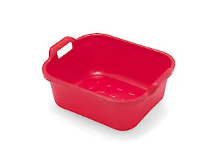 Addis Washing Up Dish Washing Bowl Large Rectangular Plastic With 2 Handles 10L