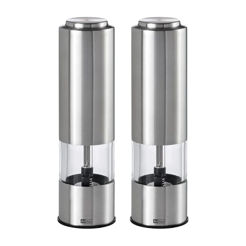 AdHoc PepMatik Electic Salt & Pepper Mill Set