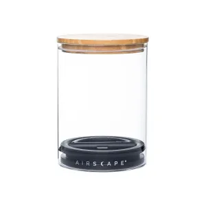 Airscape Glass with Bamboo Lid - Medium 7"