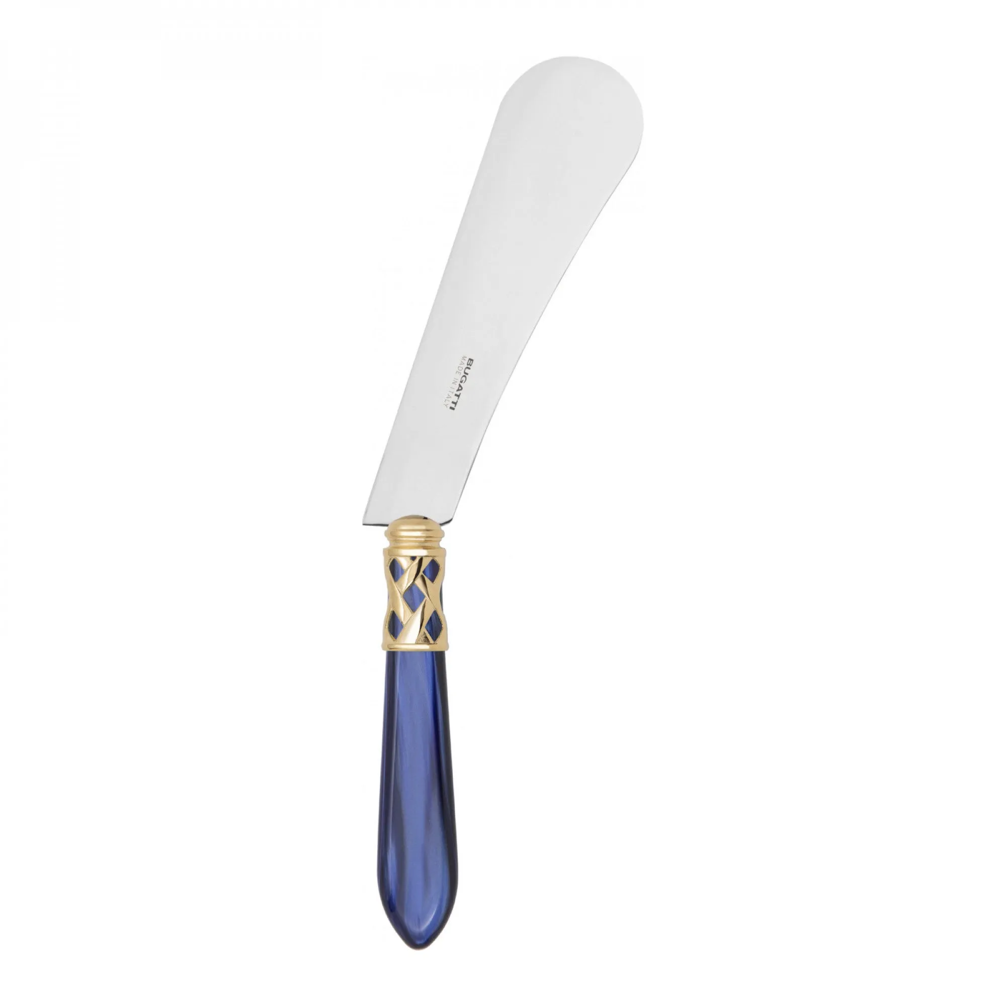 ALADDIN GOLD-PLATED RING CHEESE KNIFE & SPREADER