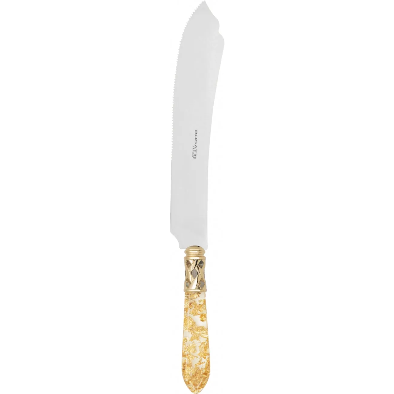 ALADDIN GOLD RING CAKE & DESSERT KNIFE