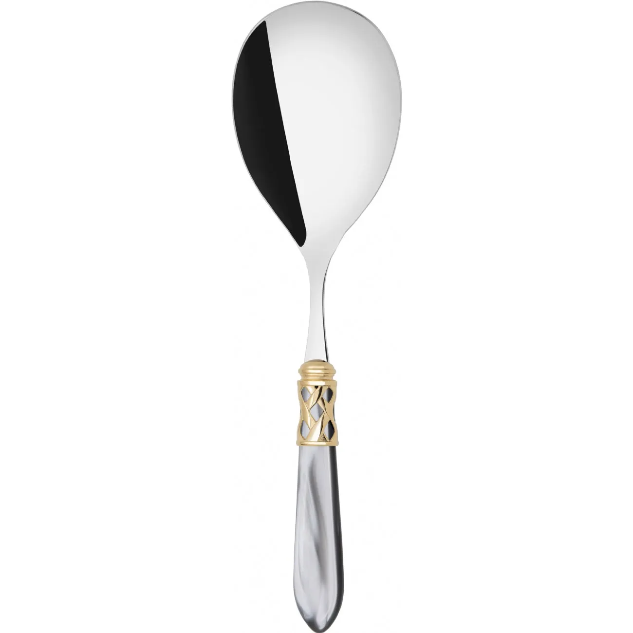 ALADDIN GOLD RING RICE SERVING SPOON