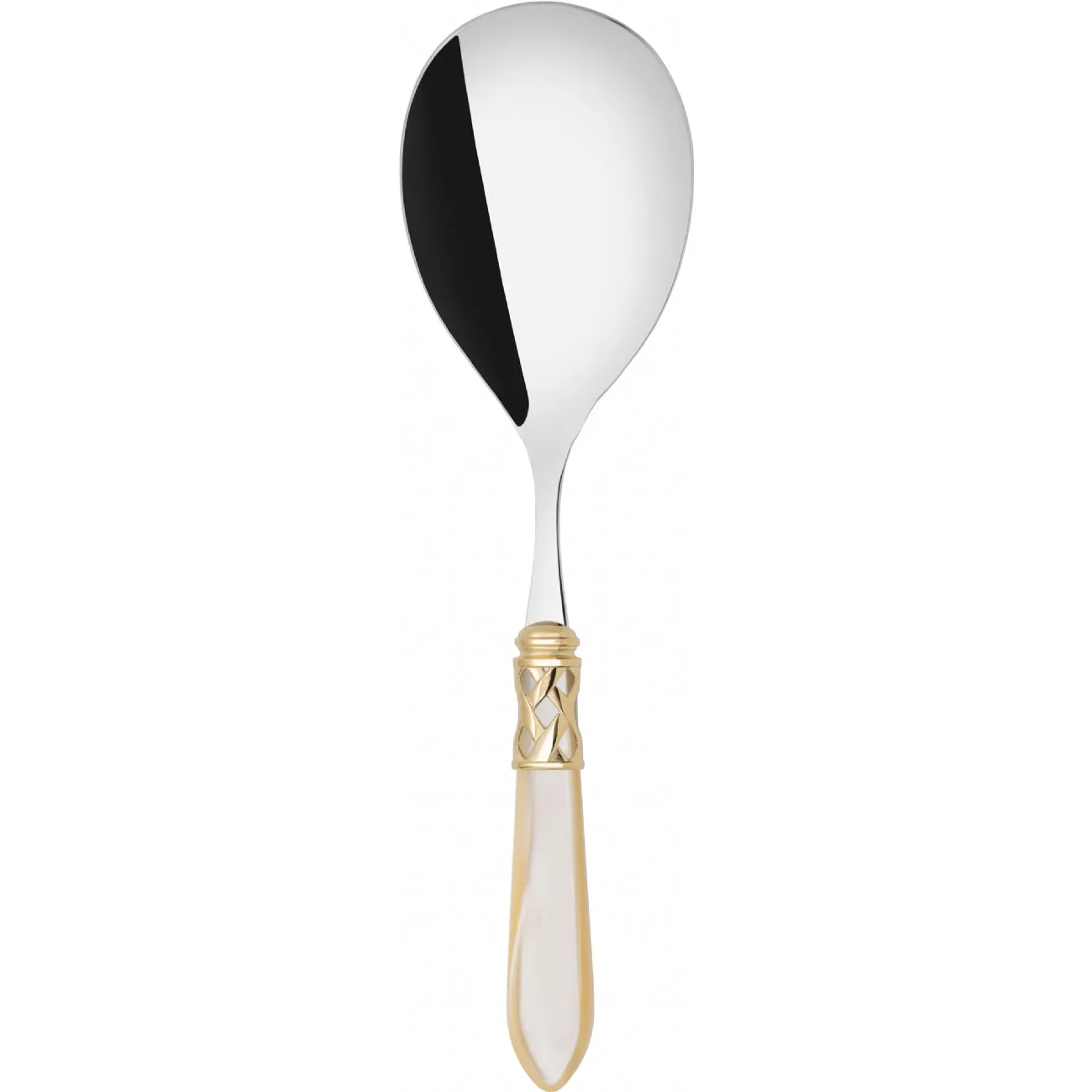 ALADDIN GOLD RING RICE SERVING SPOON