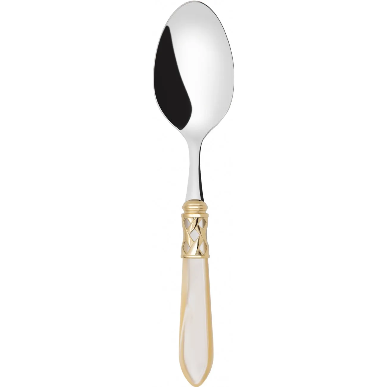 ALADDIN GOLD RING VEGETABLE & MEAT SERVING SPOON