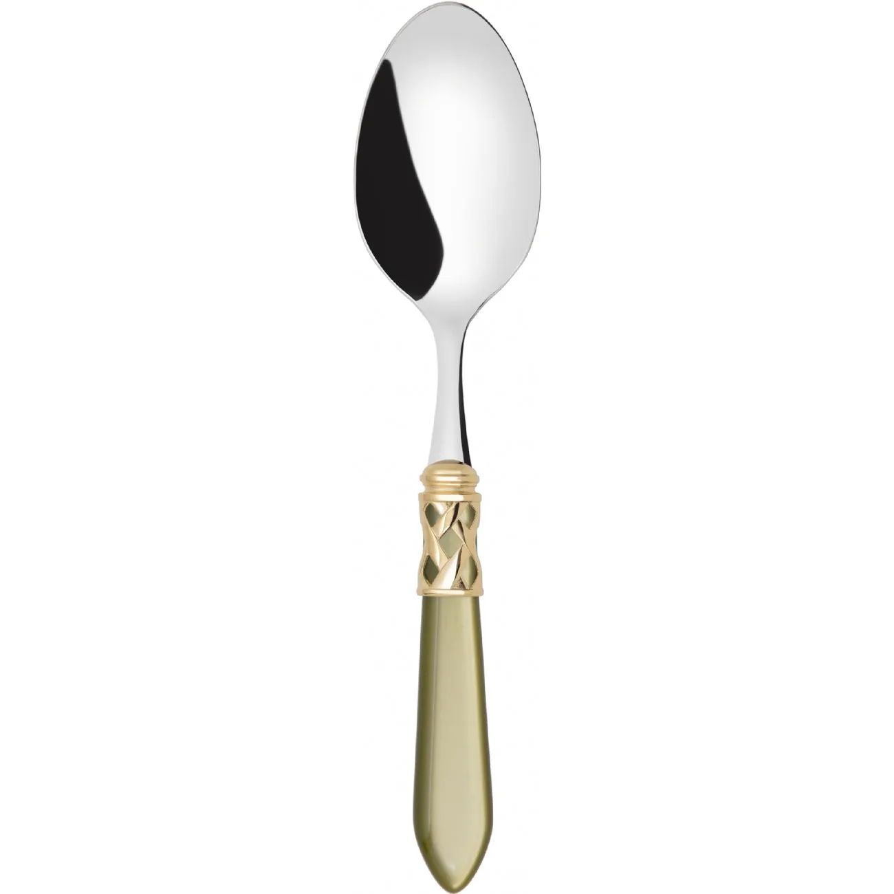 ALADDIN GOLD RING VEGETABLE & MEAT SERVING SPOON