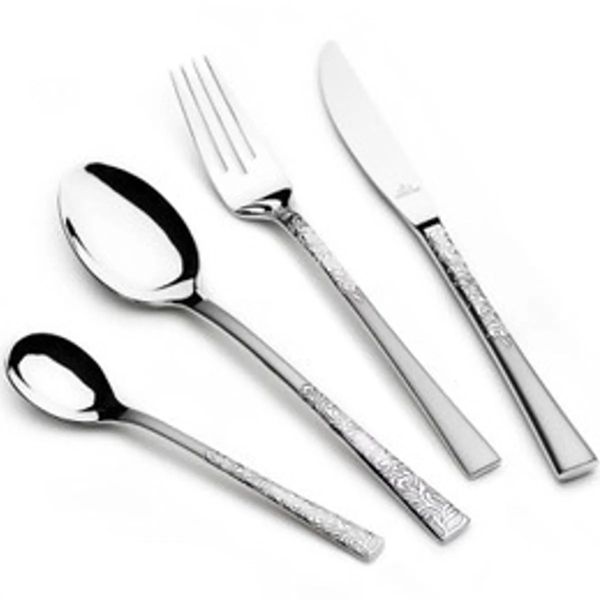 Arshia Premium Stainless Steel Cutlery Sets 26pcs Silver Matted