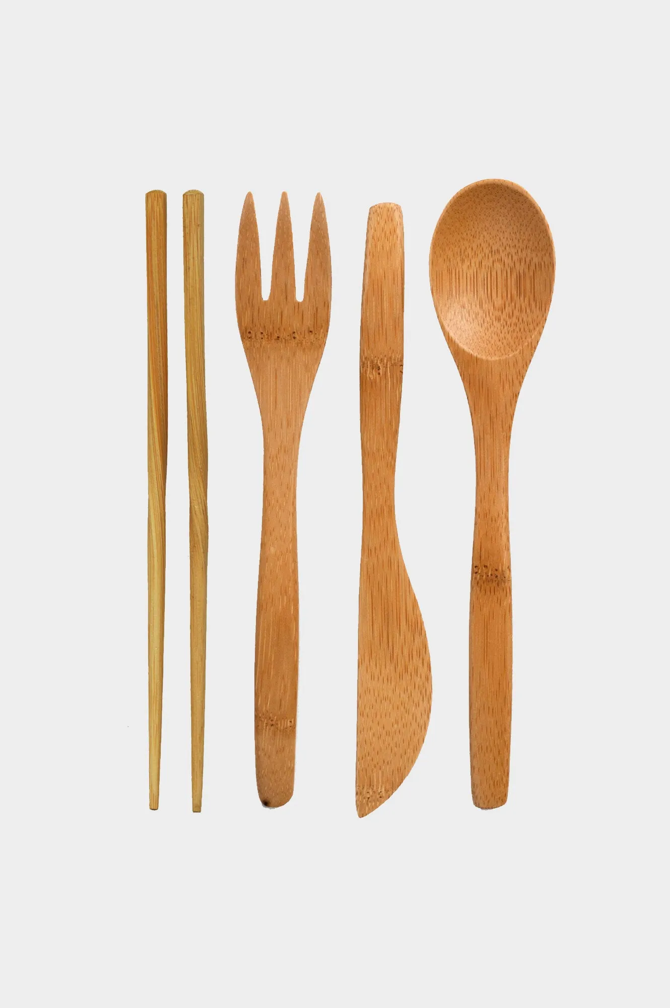 Bamboo Utensil Kit | Red