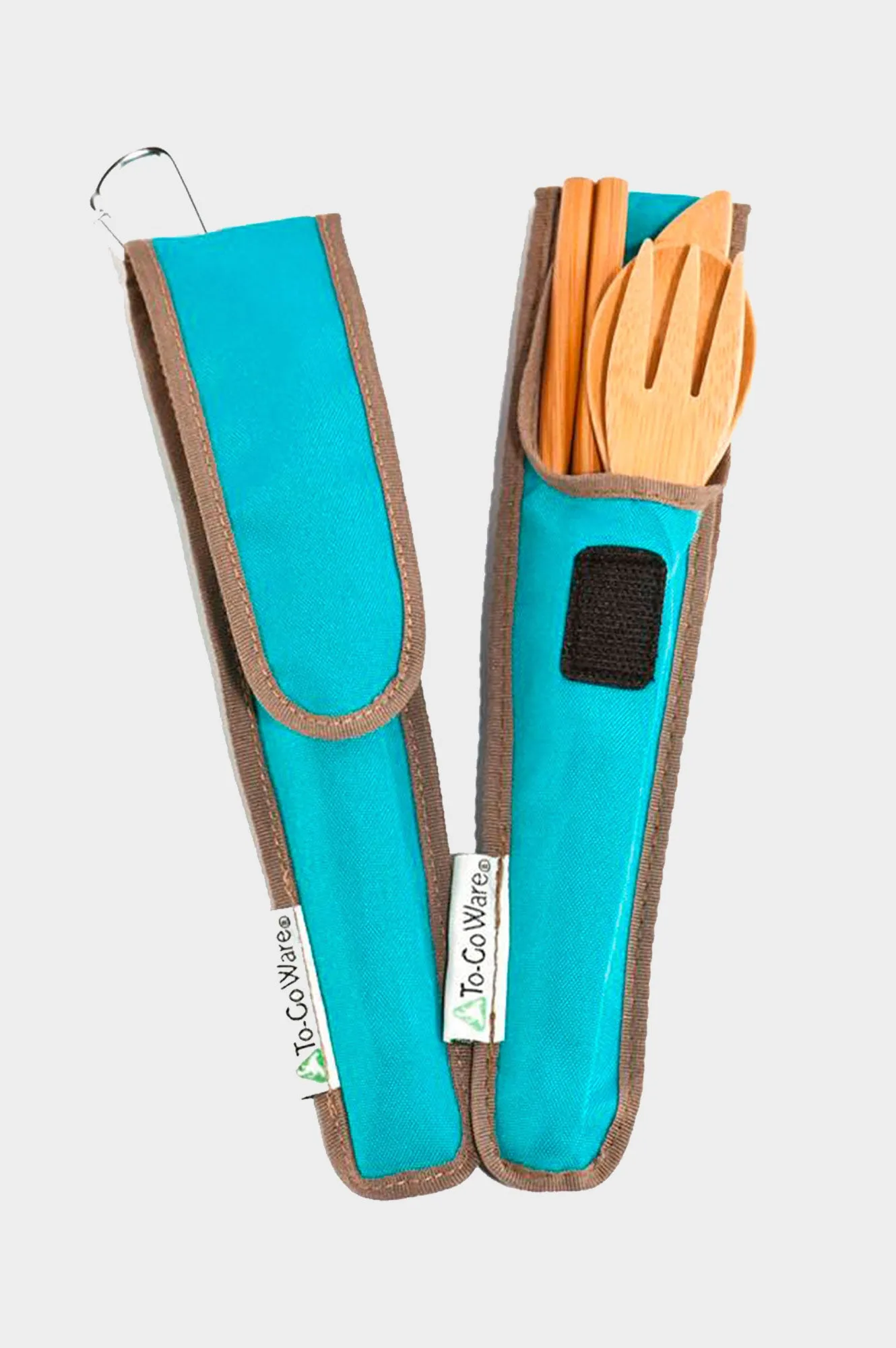 Bamboo Utensil Kit | Teal