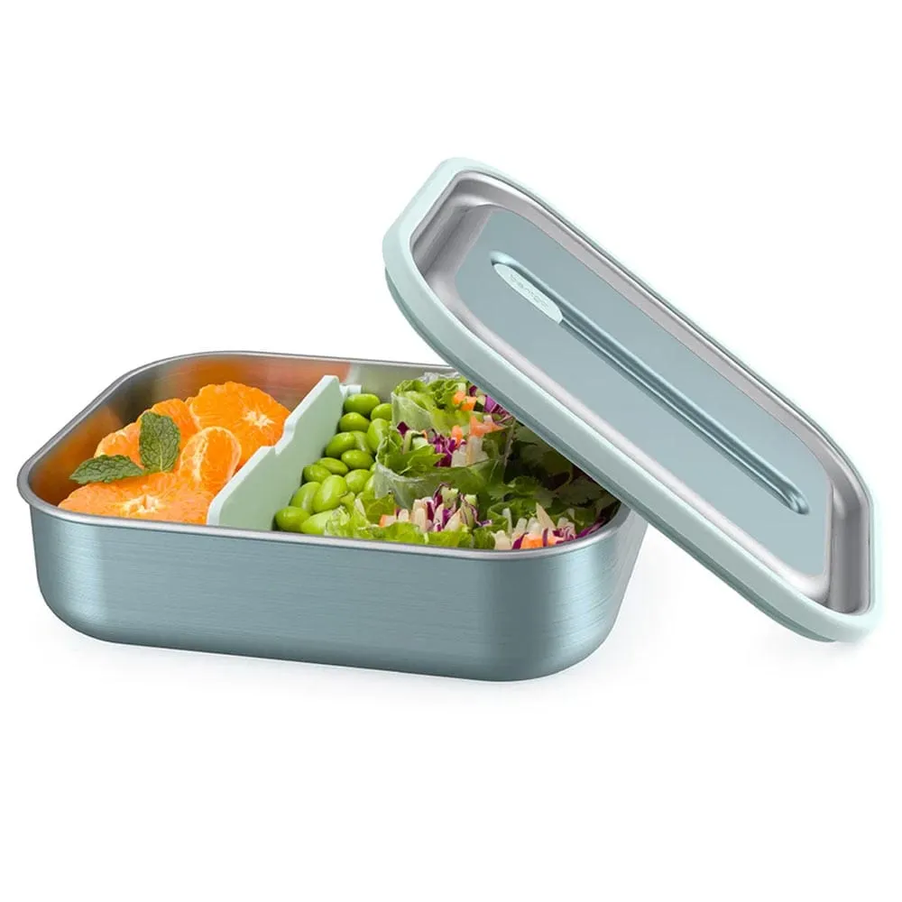 Bentgo Microwavable Stainless Steel Leak-proof Lunch Box 1200ml Aqua