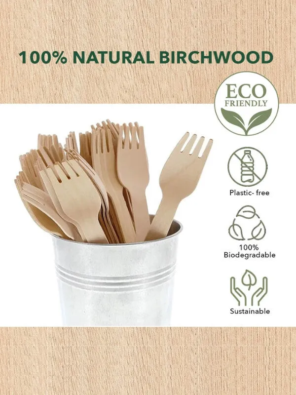 Birchwood Fork Set - 20 Pieces