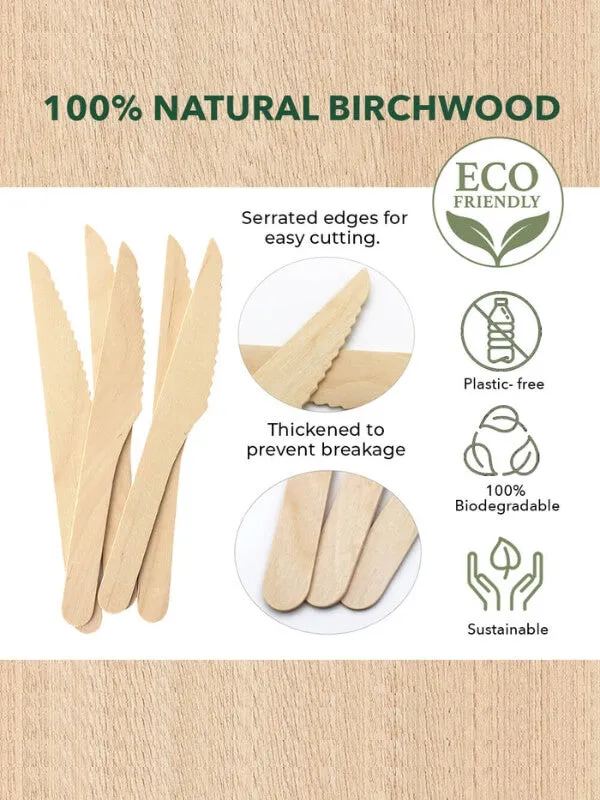 Birchwood Knife Set - 20 Pieces