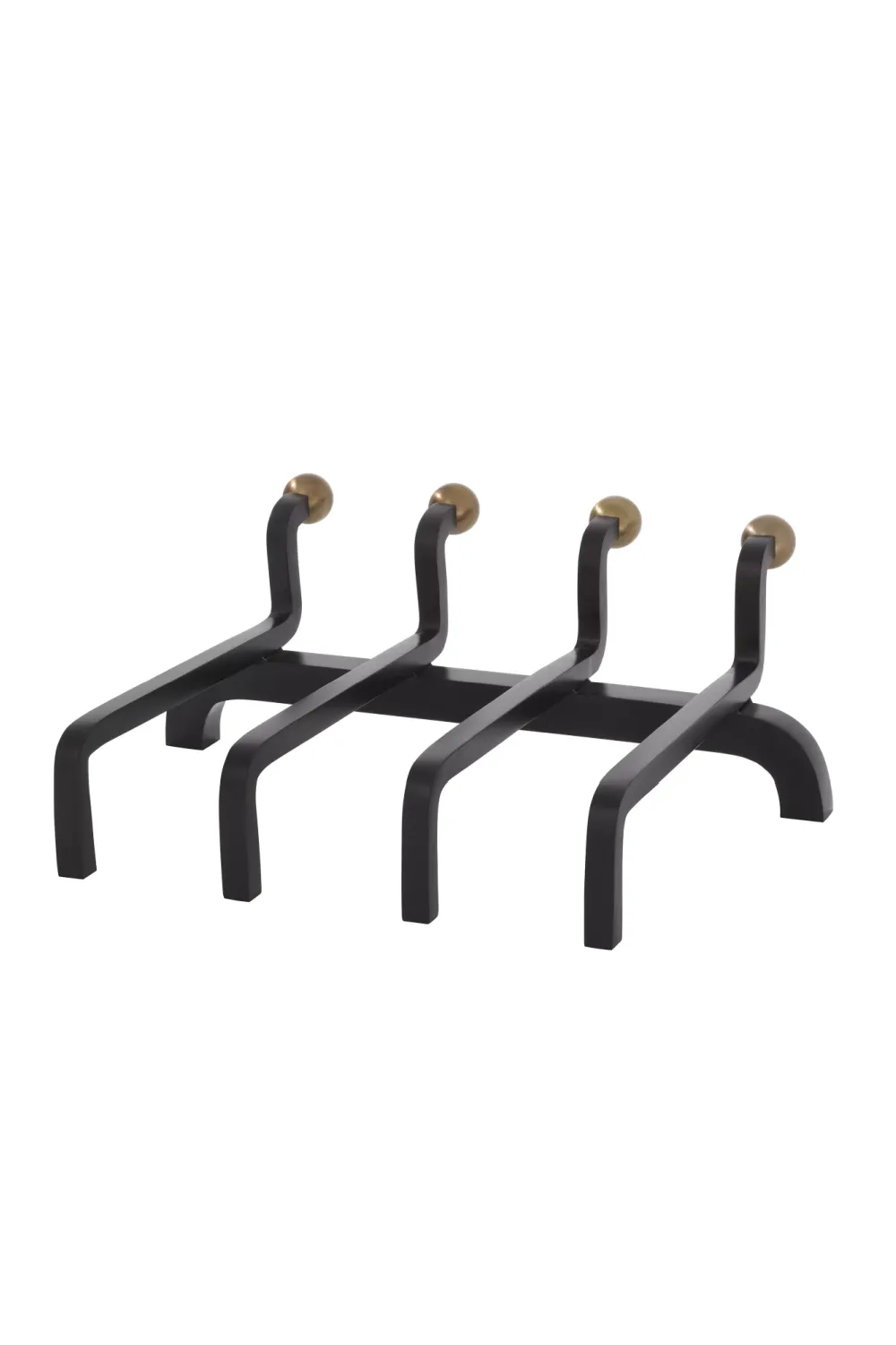 Black Modern Andiron | Eichholtz Brinon