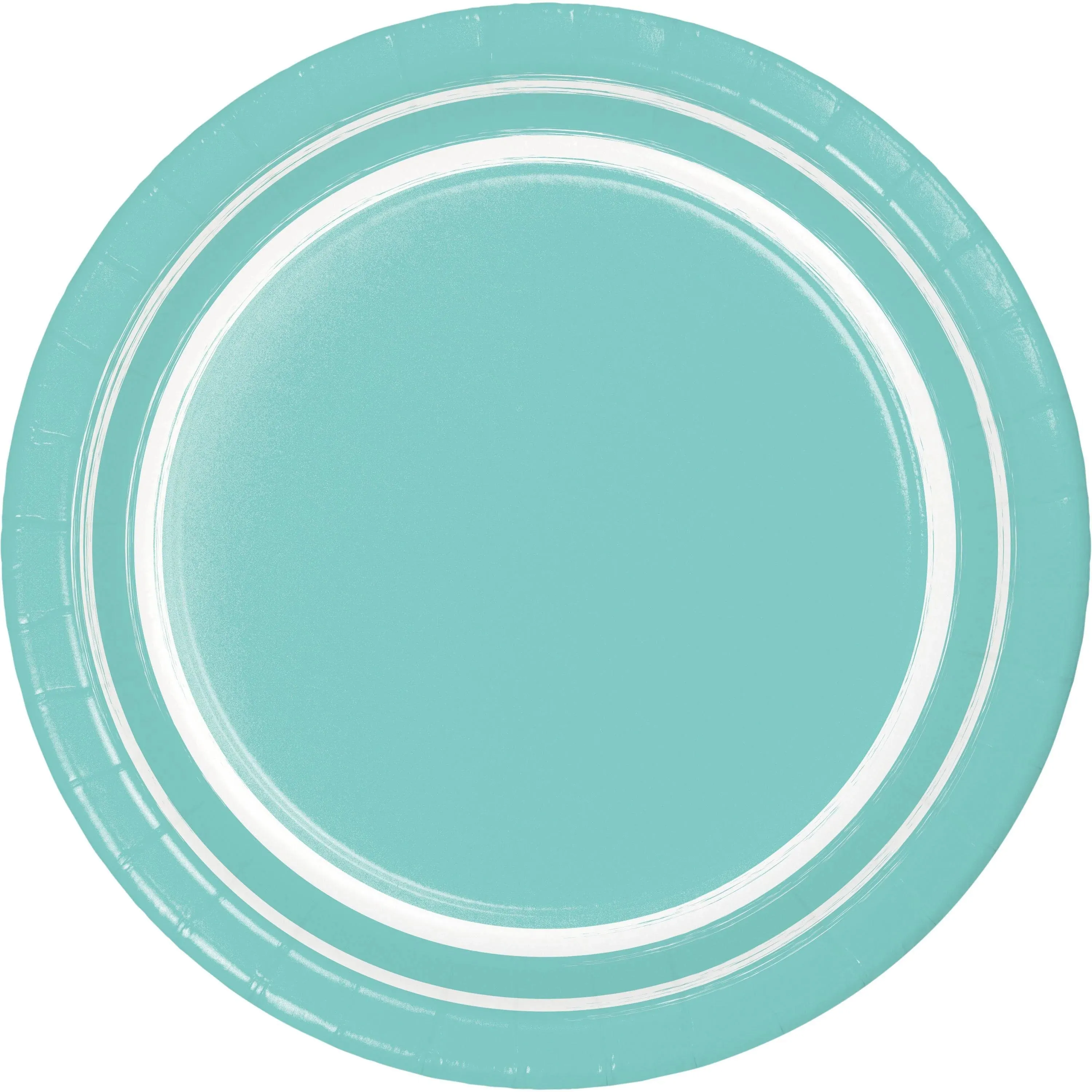 Bulk Spa Blue 10ct Sturdy Style 8.75 Inch 8.75 inch Paper Dinner Plate (120 per Case)