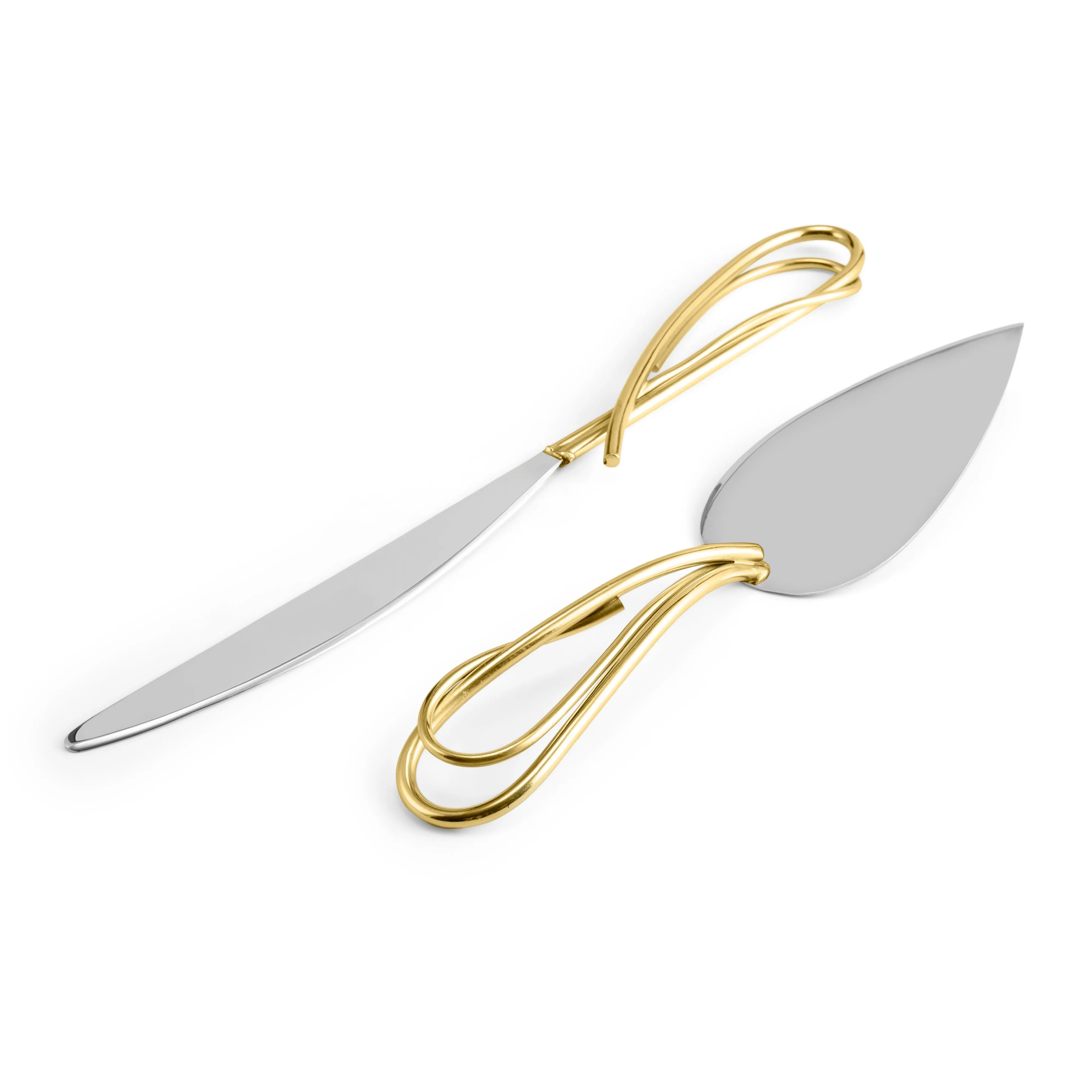 Calla Lily Cake Knife & Server Set