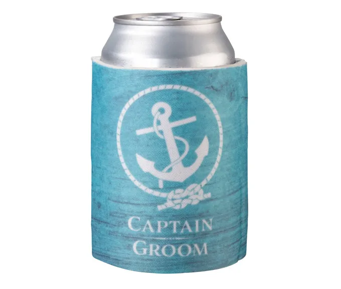 Captain Cup Cozy for the Bridal Wedding Party