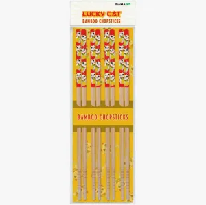 Chopsticks - Lucky Cat - 4 Pairs