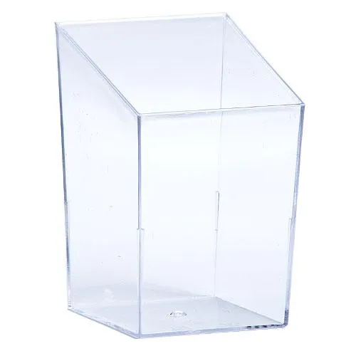 Clear Mini Square Tower, 3.5oz