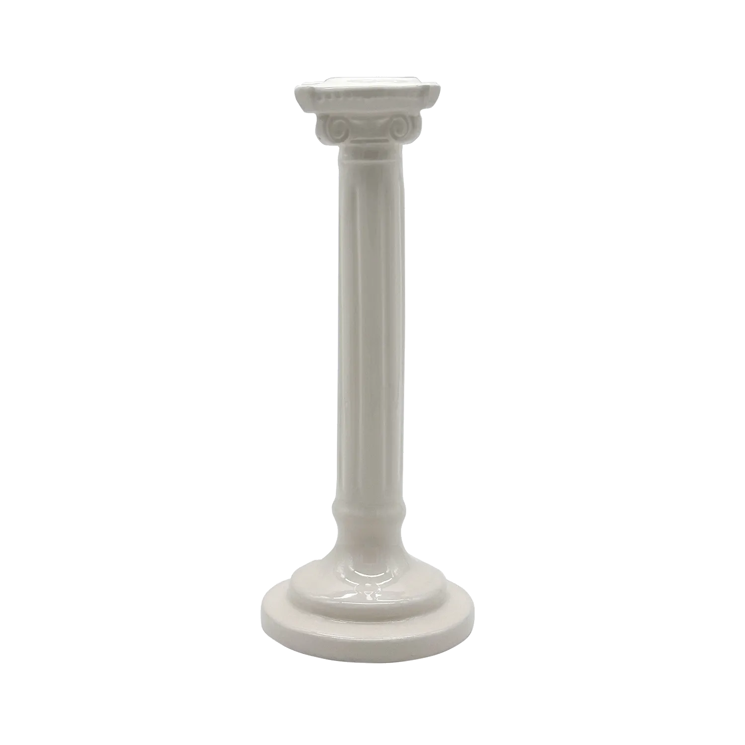 Cream Colonna Classical Candlestick