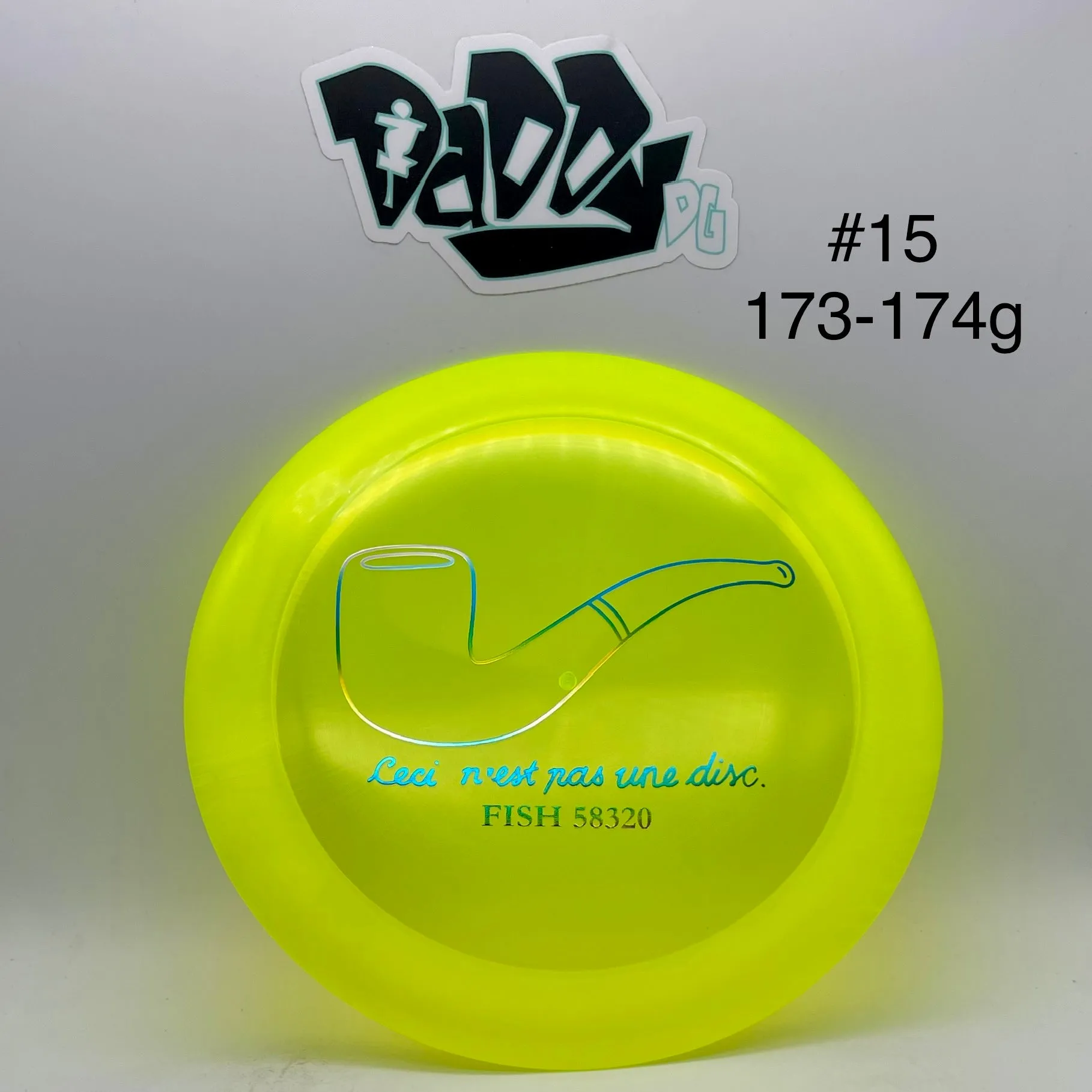 Discraft Nuke Z Line Andrew Fish 2022 Tour Series Distance Driver