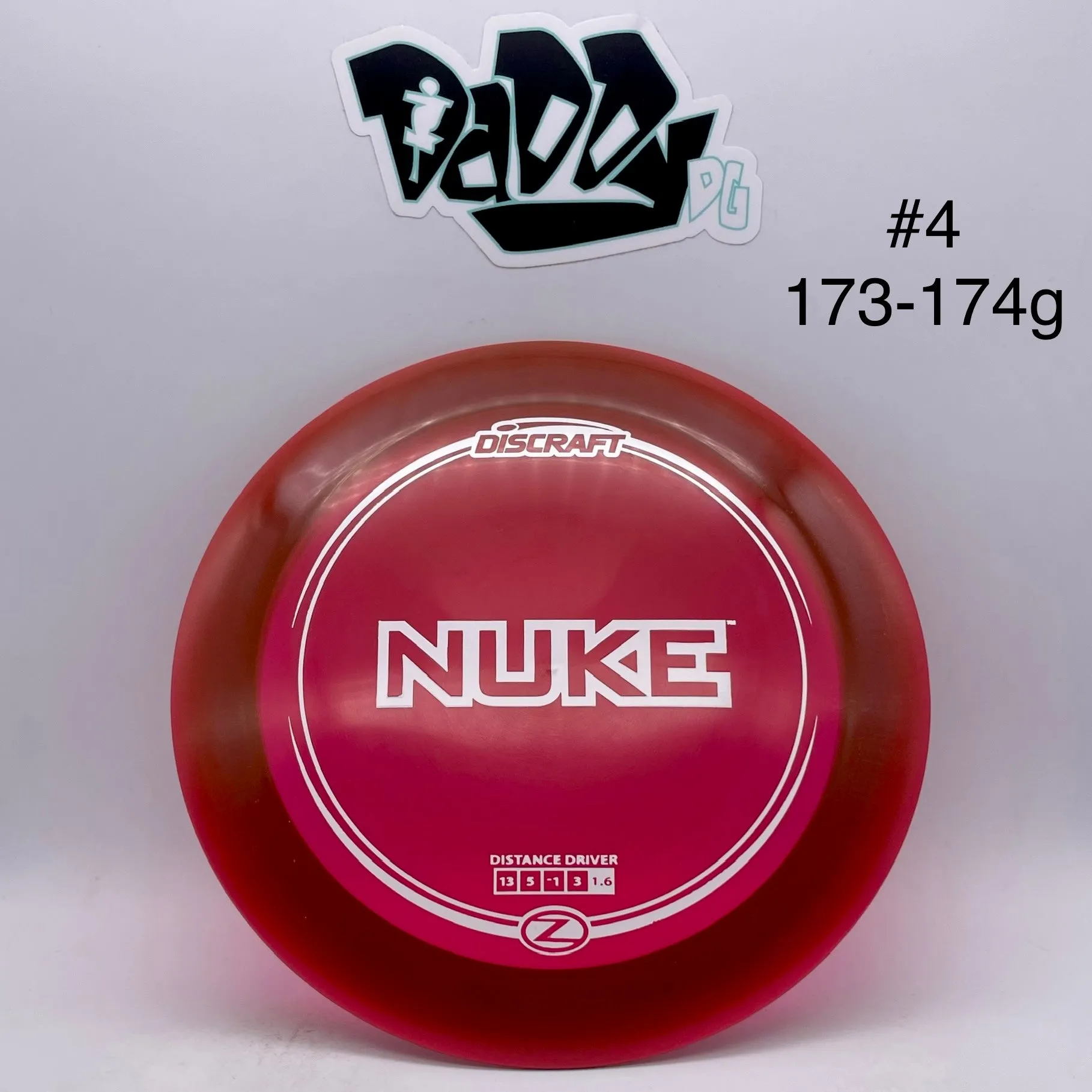 Discraft Nuke Z Line Distance Driver