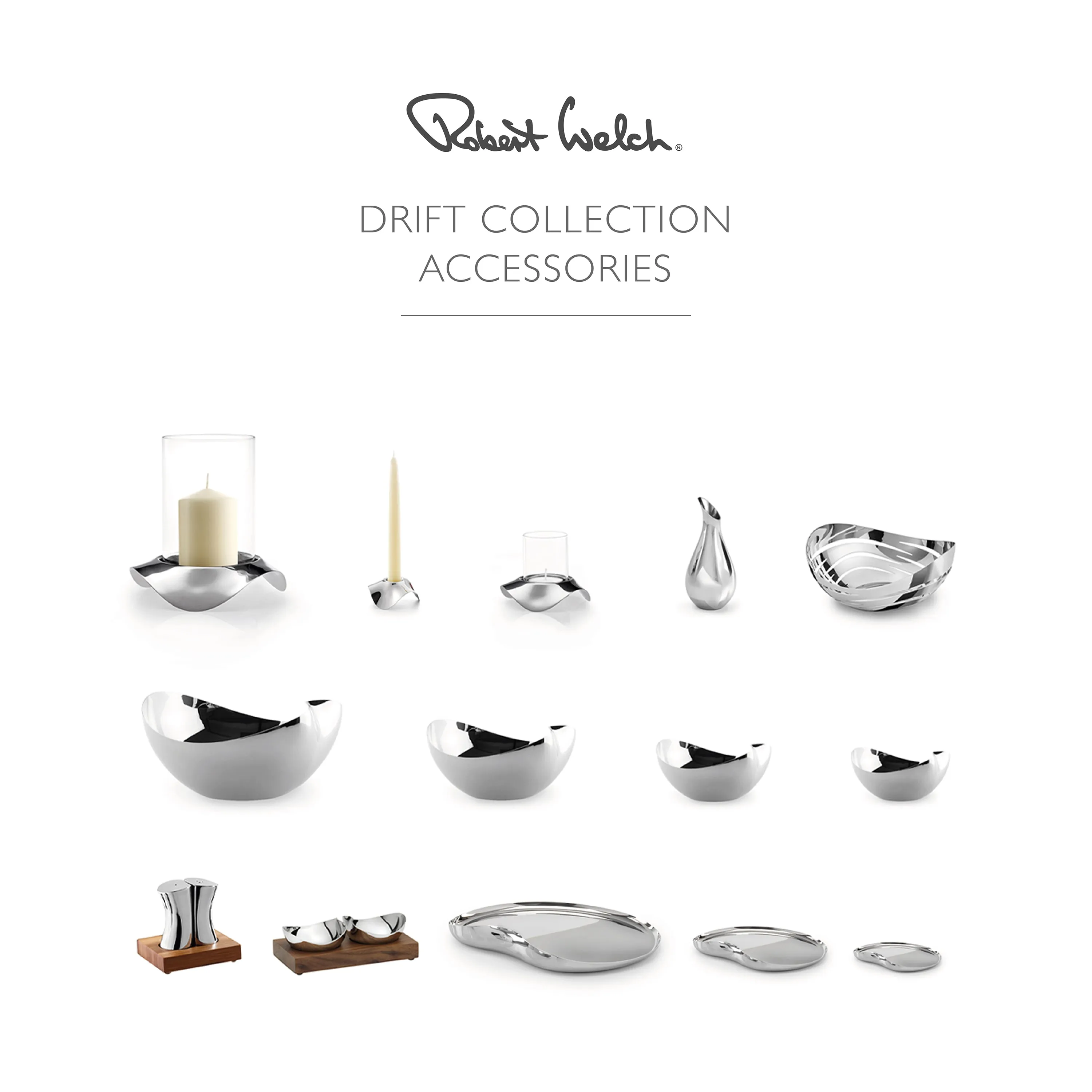 Drift Hurricane and Tealight Set, 2 piece