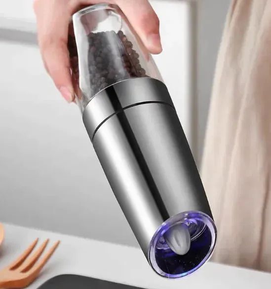 Electric Gravity Salt & Pepper Grinder