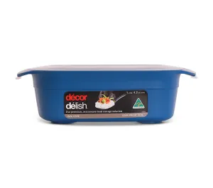 Food Container, Oblong, 1.0L