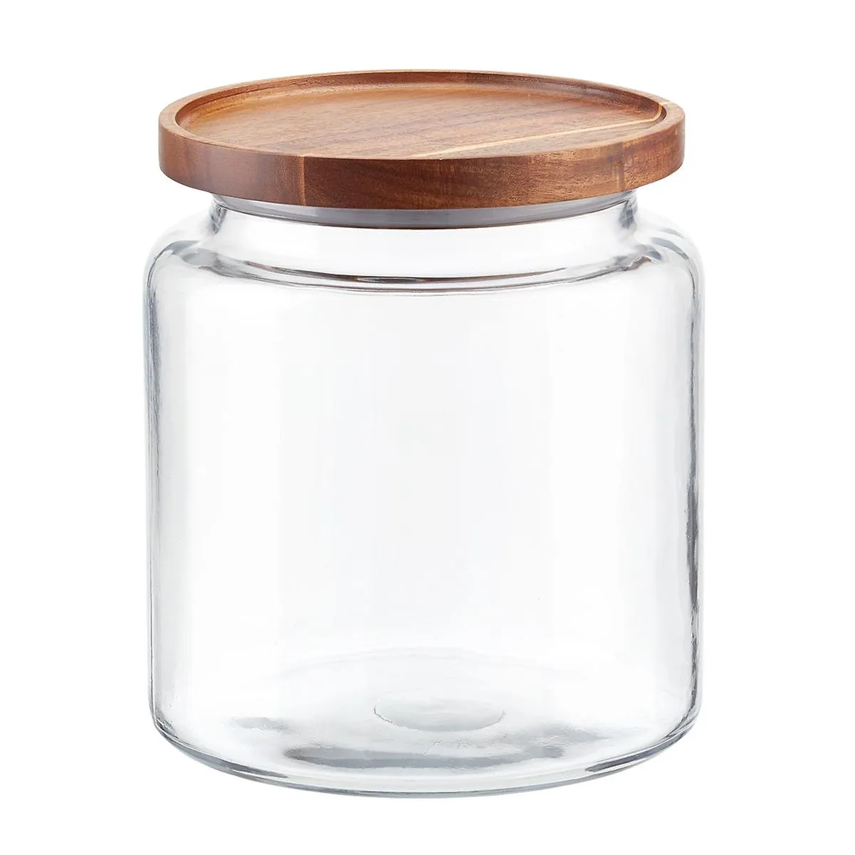 Glass Container w/ Acacia Lid