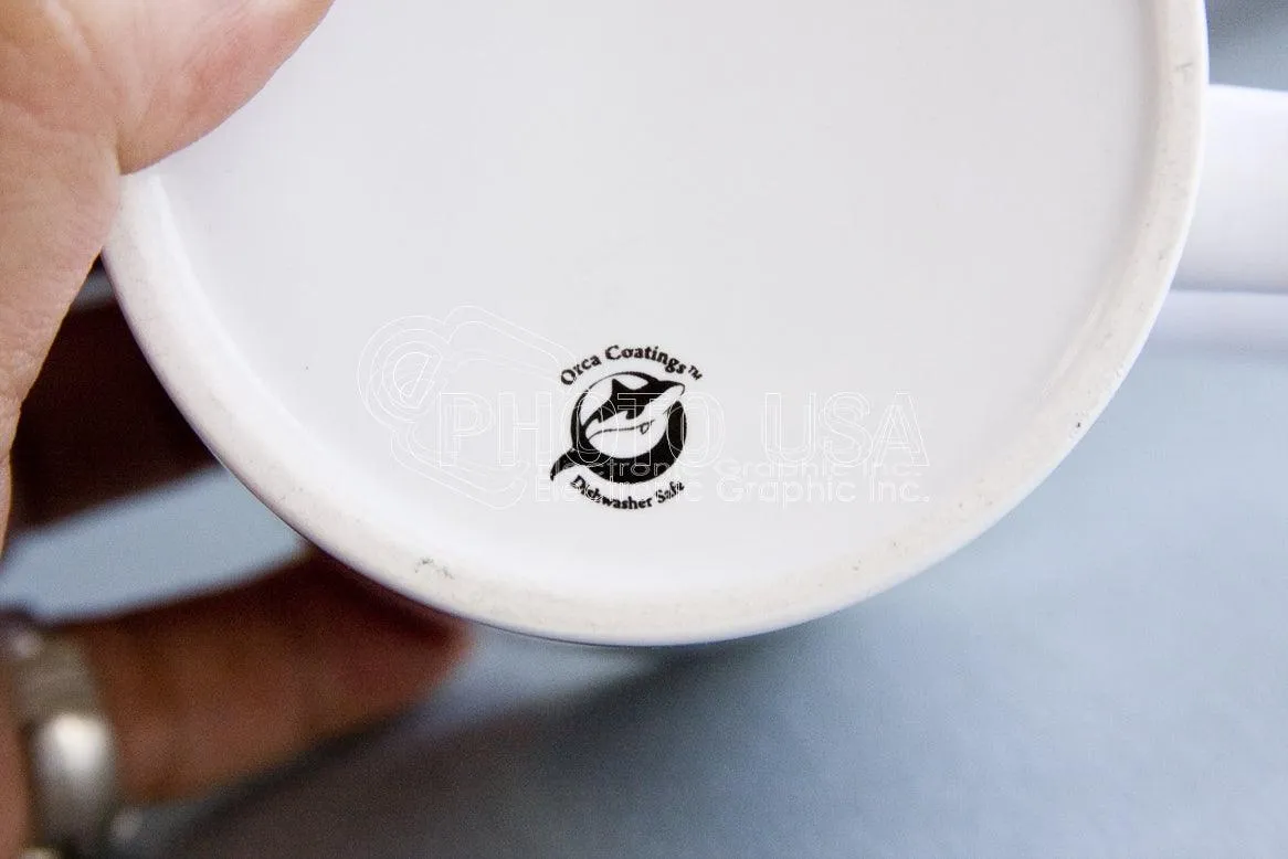 [GREEN ORCA] 11 oz White Sublimation Mug - 36/PK