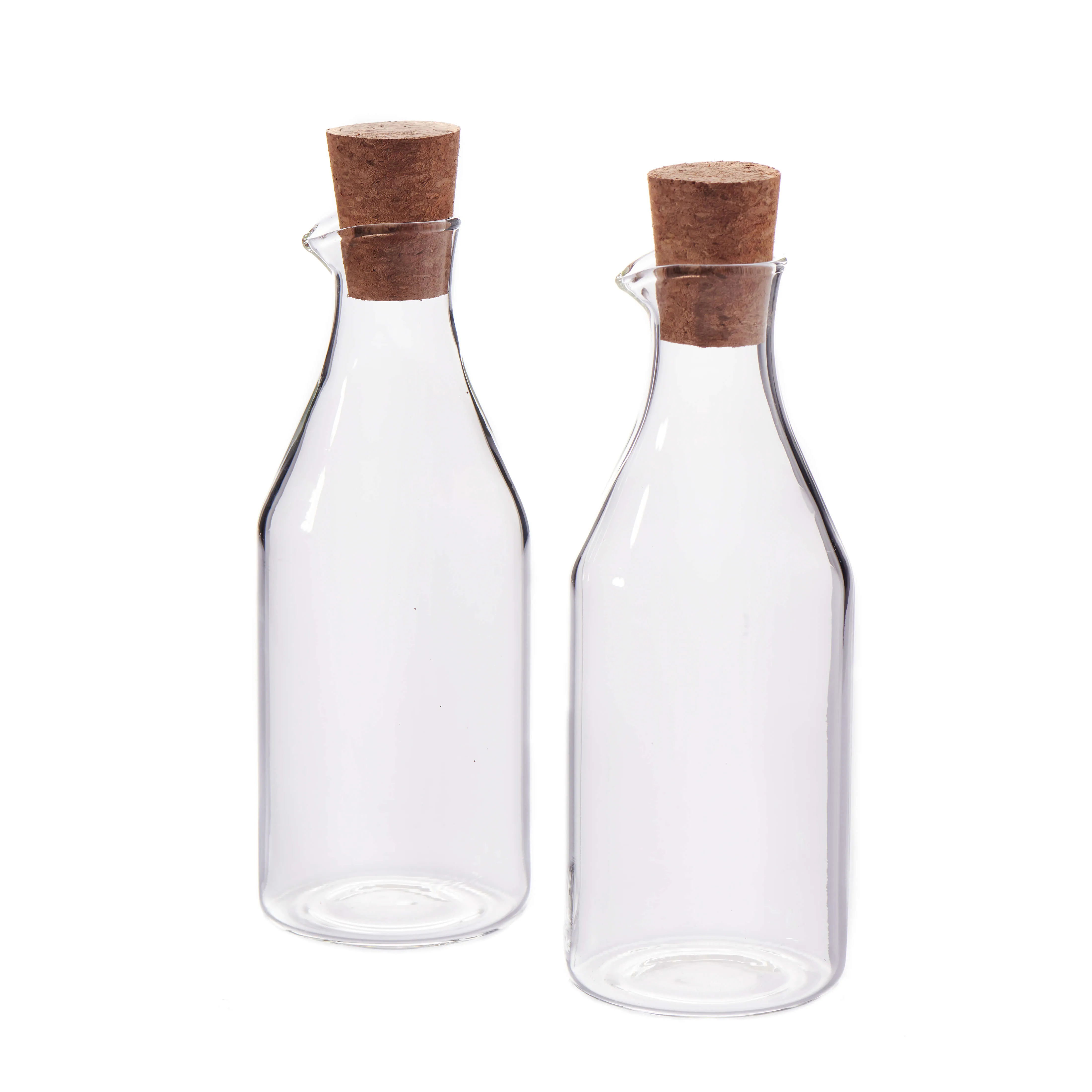 Grind Oil & Vinegar Bottle 430mL - Set of 2 - Clear