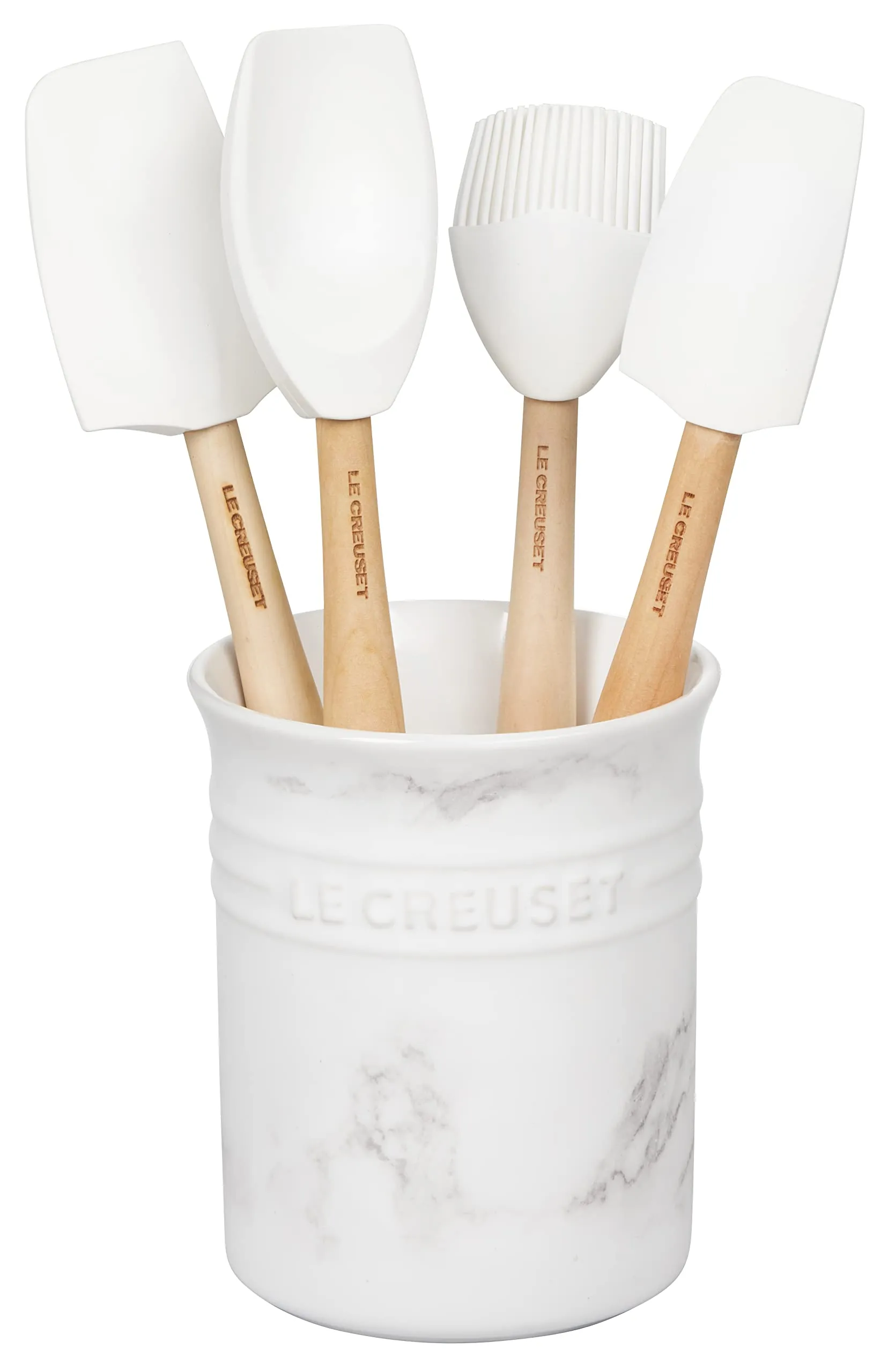 Le Creuset Craft Series 5-Piece Utensil Set with Crock