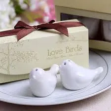 LOVE BIRD SALT AND PEPPER SETS