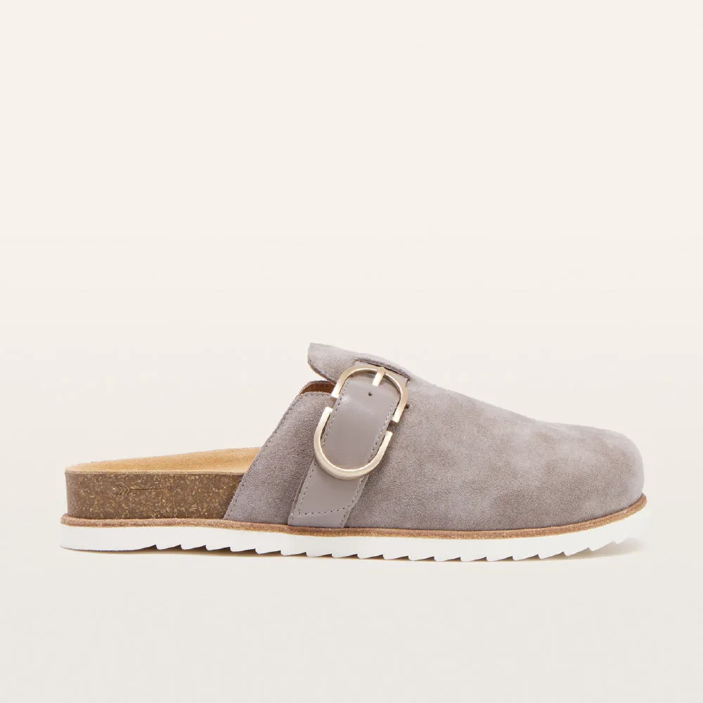 Margot II Dark Taupe Suede