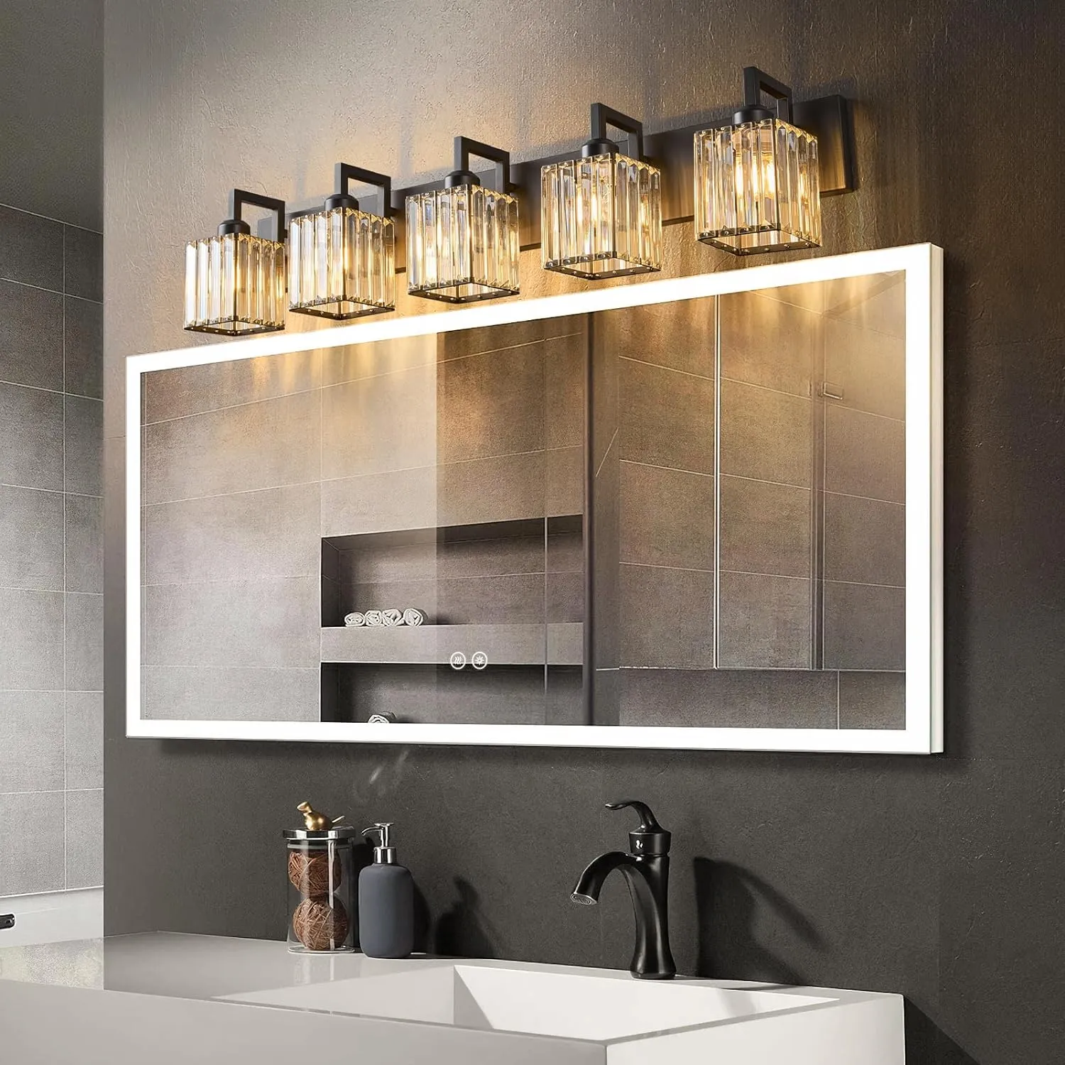 Modern Crystal Vanity Lights