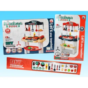 Modern Kitchen Playset | 30 Pcs