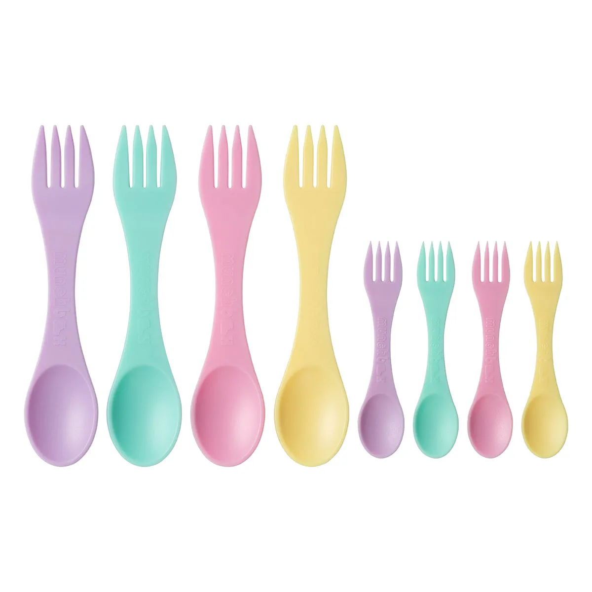 MUNCH SPORKS MINI - PASTEL (8)