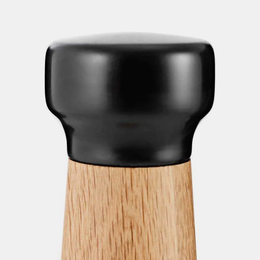 Normann Copenhagen Craft Pepper Mill – Large – Oak/Black