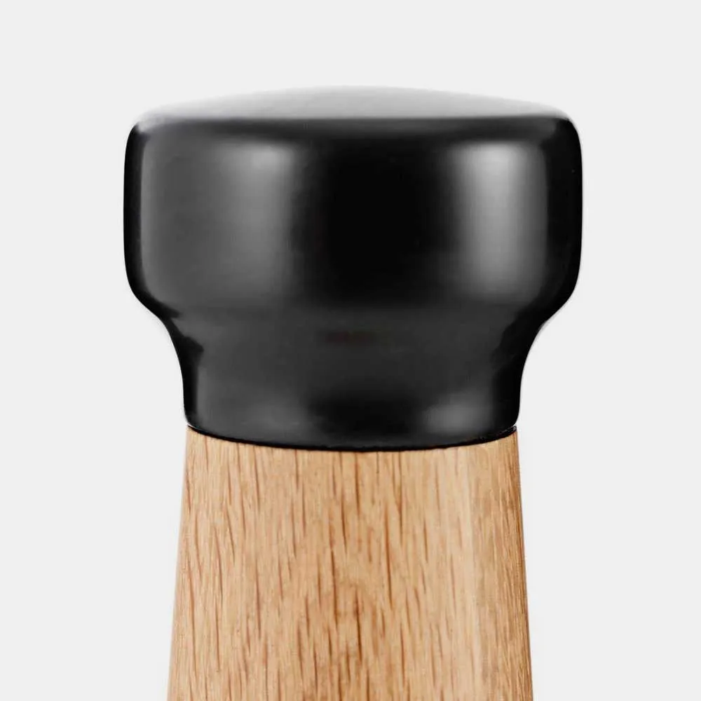 Normann Copenhagen Craft Pepper Mill – Small – Oak/Black