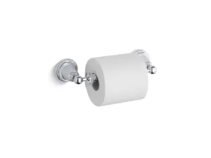 Pinstripe 3" Toilet Paper Holder in Polished Chrome