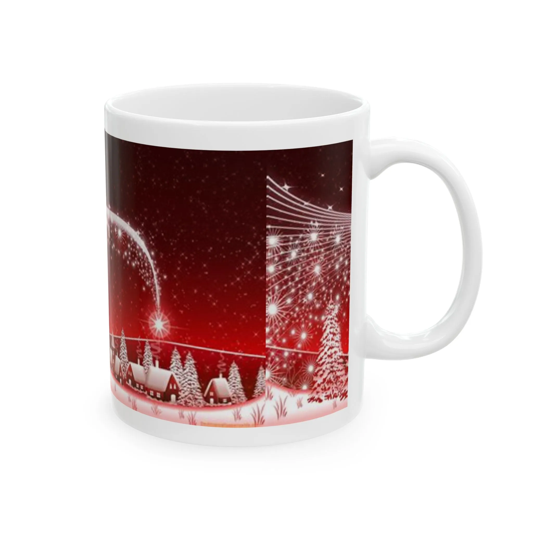 Princess Grace Christmas Winter Wonderland Ceramic Mug - 11oz & 15oz