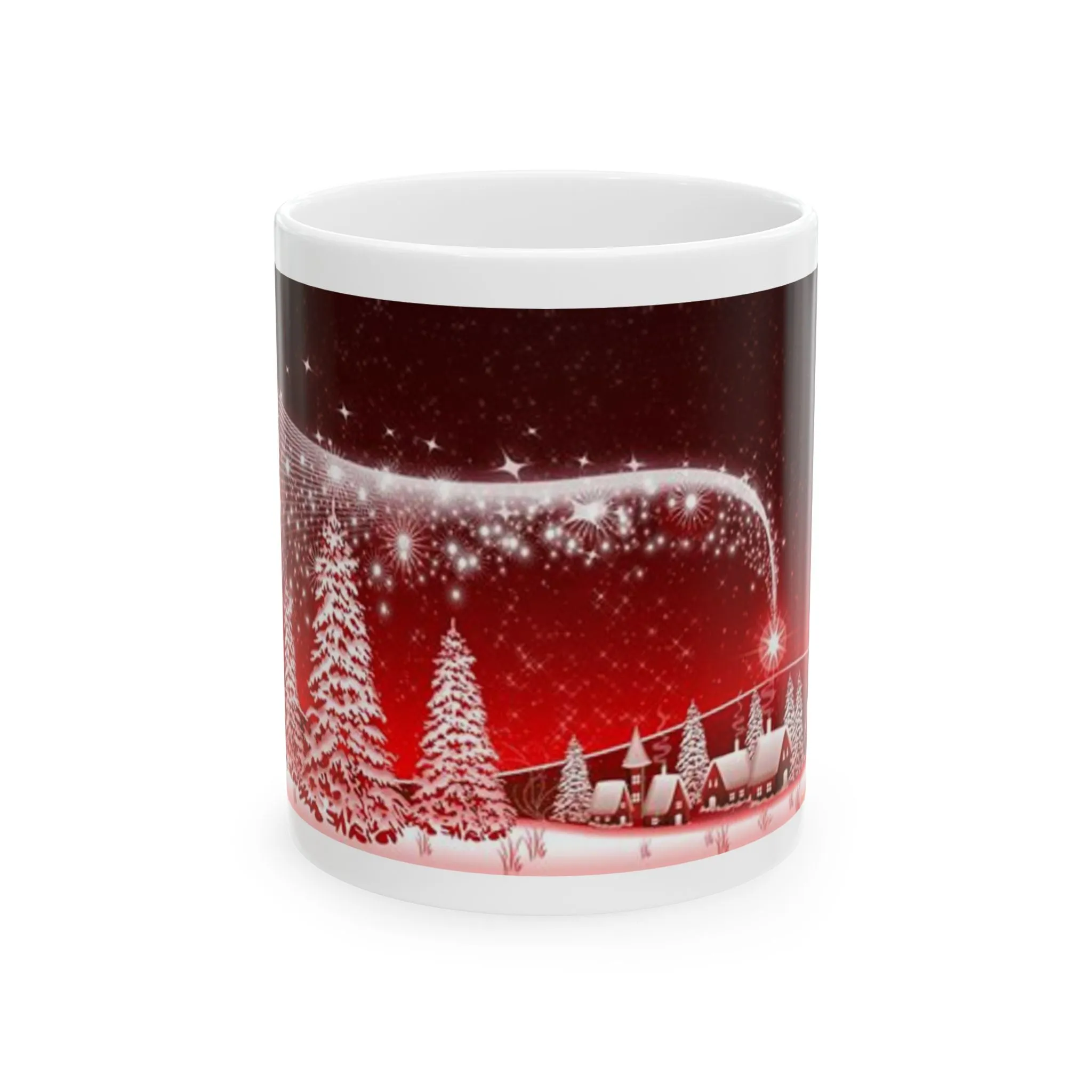 Princess Grace Christmas Winter Wonderland Ceramic Mug - 11oz & 15oz