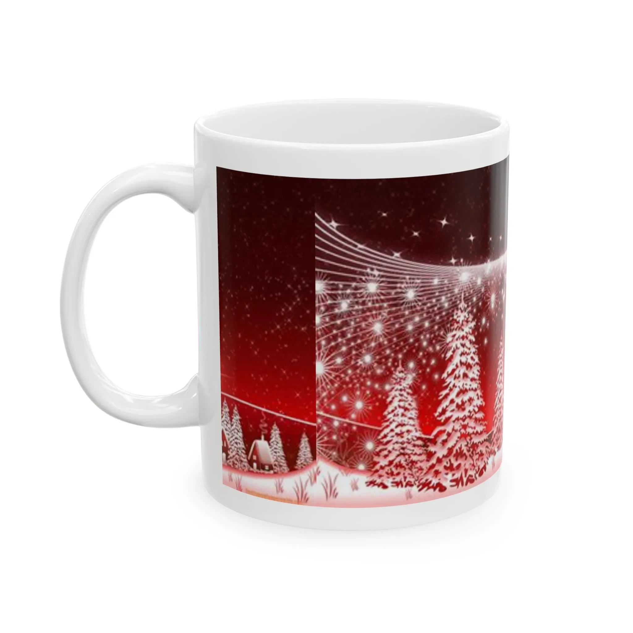 Princess Grace Christmas Winter Wonderland Ceramic Mug - 11oz & 15oz